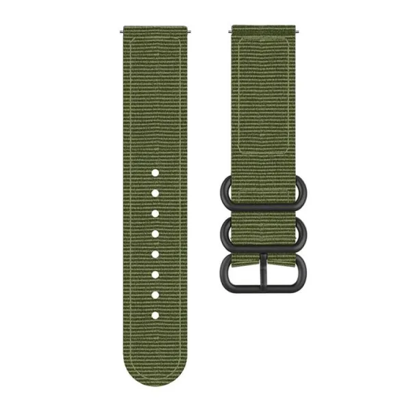 NYLON Vymeniteľný remienok pre Garmin Venu X1 tmavozelený
