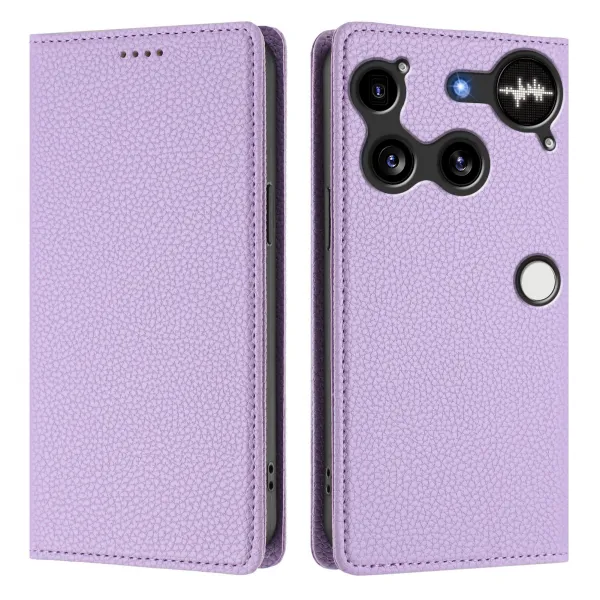 MAGNETIC Zaklápací kryt pre Nothing Phone (3) fialový