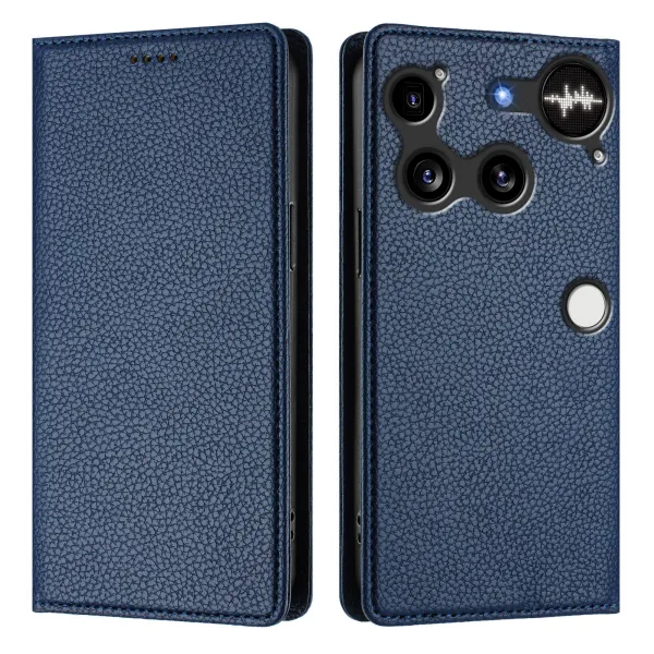 MAGNETIC Zaklápací kryt pre Nothing Phone (3) tmavomodrý