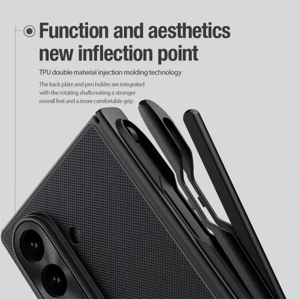 Nillkin Super Frosted FOLD Magnetic Pen Slot Samsung Galaxy Z Fold 7 Blue