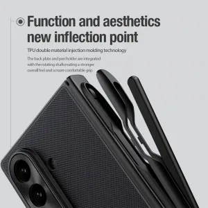 Nillkin Super Frosted FOLD Magnetic Pen Slot Samsung Galaxy Z Fold 7 Blue