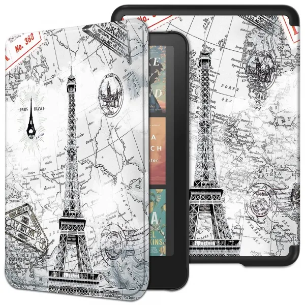 ART Zaklápacie puzdro pre Amazon Kindle Paperwhite 2024 / Kindle Colorsoft Signature Edition PARIS