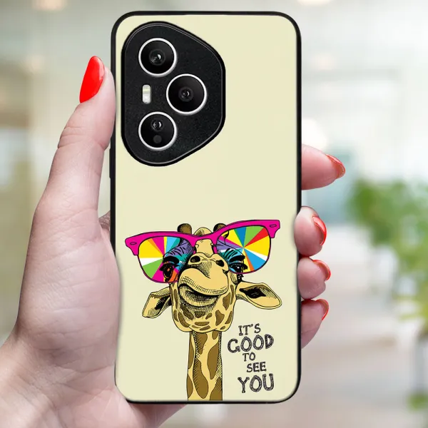 MY ART Ochranný kryt pre Honor 400 Pro 5G GIRAFFE (180)