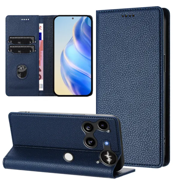 MAGNETIC Zaklápací kryt pre Nothing Phone (3) tmavomodrý