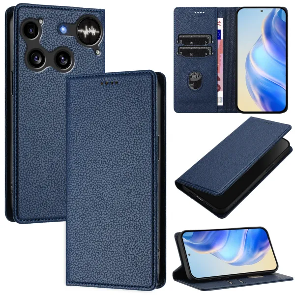 MAGNETIC Zaklápací kryt pre Nothing Phone (3) tmavomodrý