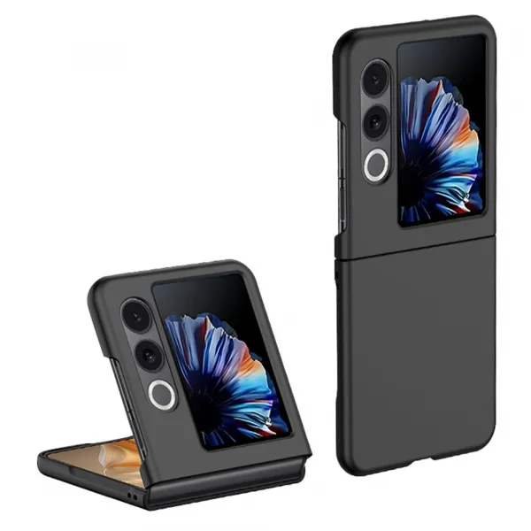 PLASTIC Ochranný plastový kryt pre ZTE Nubia Flip 2 5G čierny