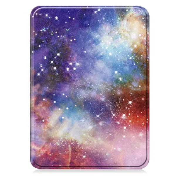 ART Zaklápacie puzdro pre Amazon Kindle Paperwhite 2024 / Kindle Colorsoft Signature Edition GALAXY