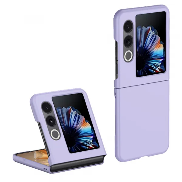 PLASTIC Ochranný plastový kryt pre ZTE Nubia Flip 2 5G fialový