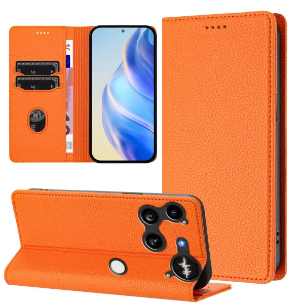 MAGNETIC Zaklápací kryt pre Nothing Phone (3) oranžový