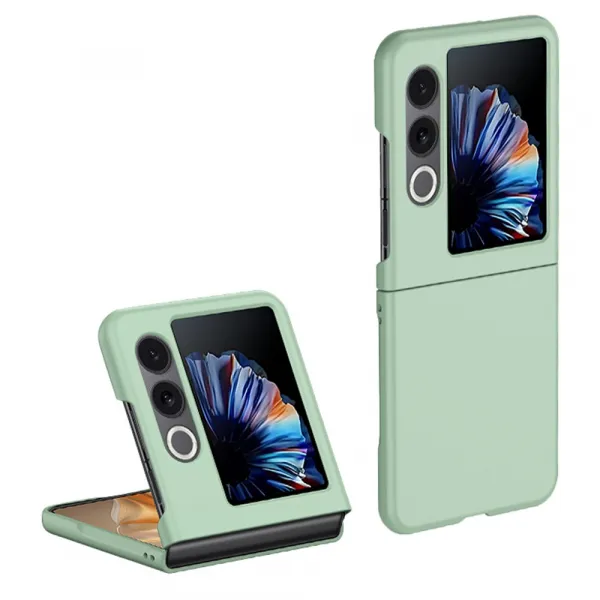 PLASTIC Ochranný plastový kryt pre ZTE Nubia Flip 2 5G svetlozelený
