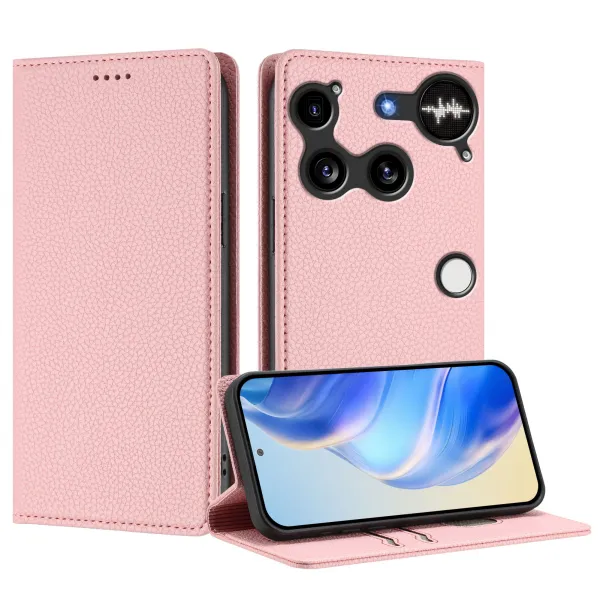 MAGNETIC Zaklápací kryt pre Nothing Phone (3) ružový