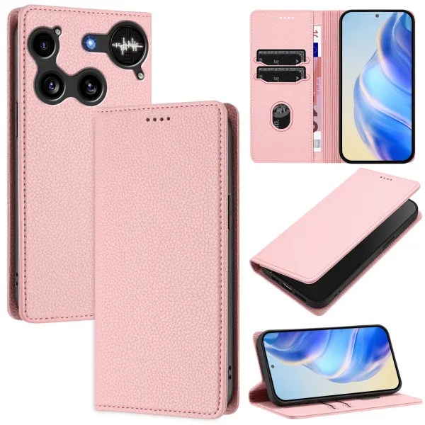 MAGNETIC Zaklápací kryt pre Nothing Phone (3) ružový
