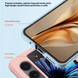PLASTIC Ochranný plastový kryt pre ZTE Nubia Flip 2 5G biely