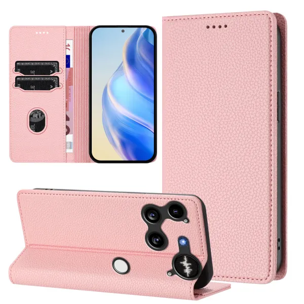 MAGNETIC Zaklápací kryt pre Nothing Phone (3) ružový