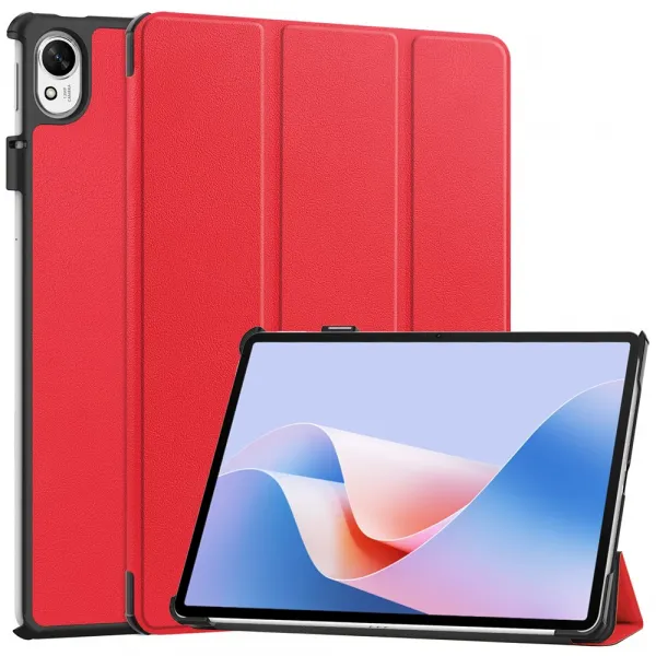 LEATHER Zaklápací kryt pre Huawei MatePad 11.5 S červený