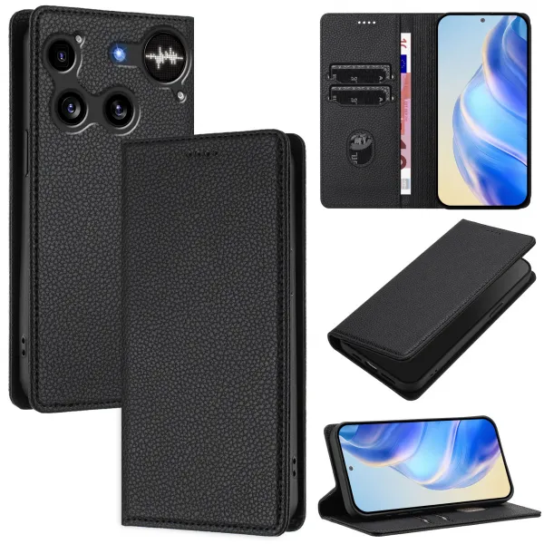 MAGNETIC Zaklápací kryt pre Nothing Phone (3) čierny