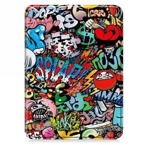ART Zaklápacie puzdro pre Amazon Kindle Paperwhite 2024 / Kindle Colorsoft Signature Edition GRAFFITI