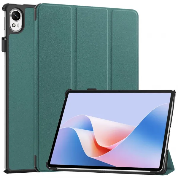 LEATHER Zaklápací kryt pre Huawei MatePad 11.5 S zelený