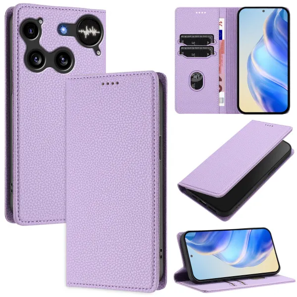 MAGNETIC Zaklápací kryt pre Nothing Phone (3) fialový