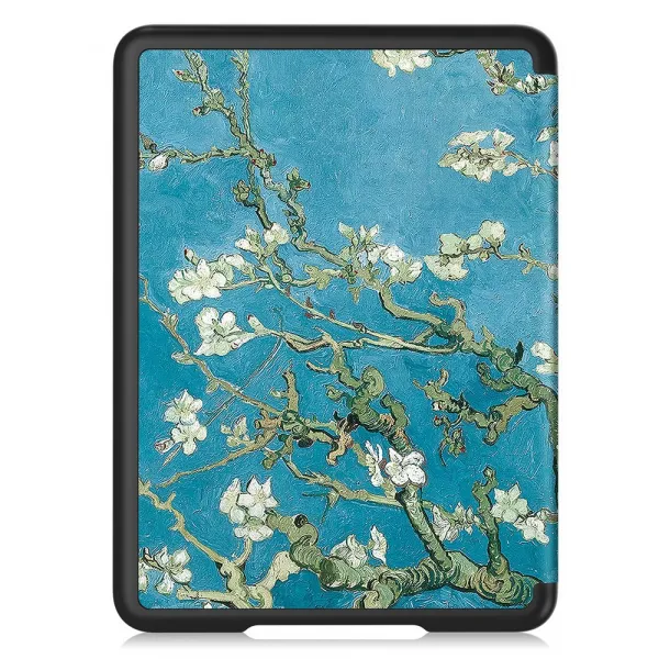 ART Zaklápacie puzdro pre Amazon Kindle Paperwhite 2024 / Kindle Colorsoft Signature Edition APRICOT BLOSSOM