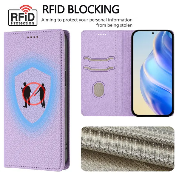 MAGNETIC Zaklápací kryt pre Nothing Phone (3) fialový