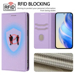 MAGNETIC Zaklápací kryt pre Nothing Phone (3) fialový