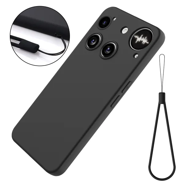 RUBBER Ochranný obal pre Nothing Phone (3) čierny