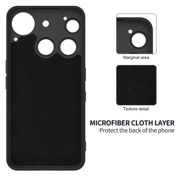 RUBBER Ochranný obal pre Nothing Phone (3) čierny
