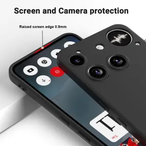 RUBBER Ochranný obal pre Nothing Phone (3) čierny