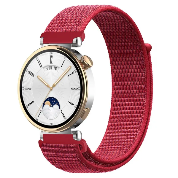 NYLON Vymeniteľný remienok pre Huawei Watch GT 4 41mm červený