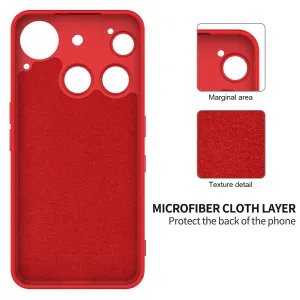 RUBBER Ochranný obal pre Nothing Phone (3) červený