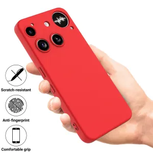 RUBBER Ochranný obal pre Nothing Phone (3) červený