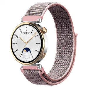 NYLON Vymeniteľný remienok pre Huawei Watch GT 4 41mm PINK-GREY