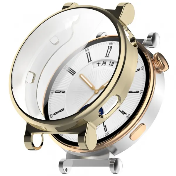 TPU FULL COVER Kryt pre Huawei Watch GT 4 41mm zlatý