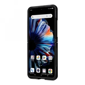 LEATHER Ochranný kryt pre ZTE Nubia Flip 2 5G hnedý