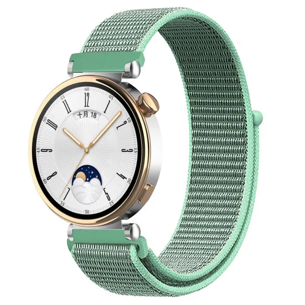 NYLON Vymeniteľný remienok pre Huawei Watch GT 4 41mm zelený
