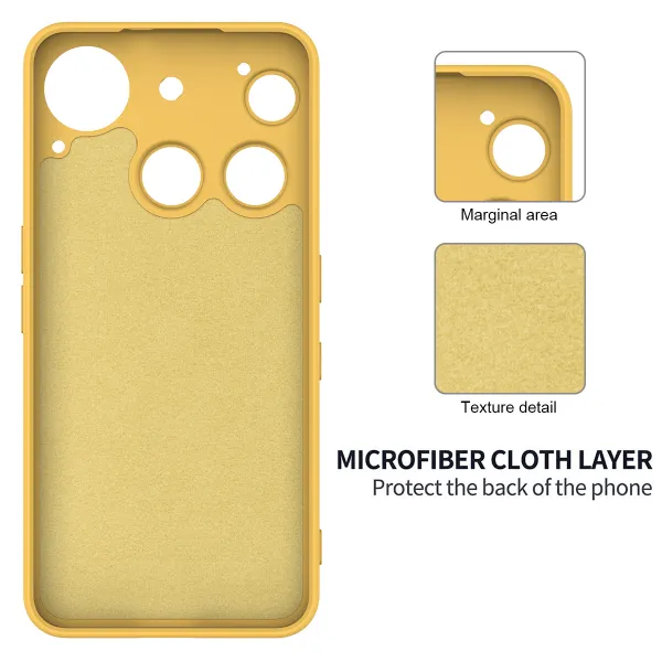 RUBBER Ochranný obal pre Nothing Phone (3) žltý