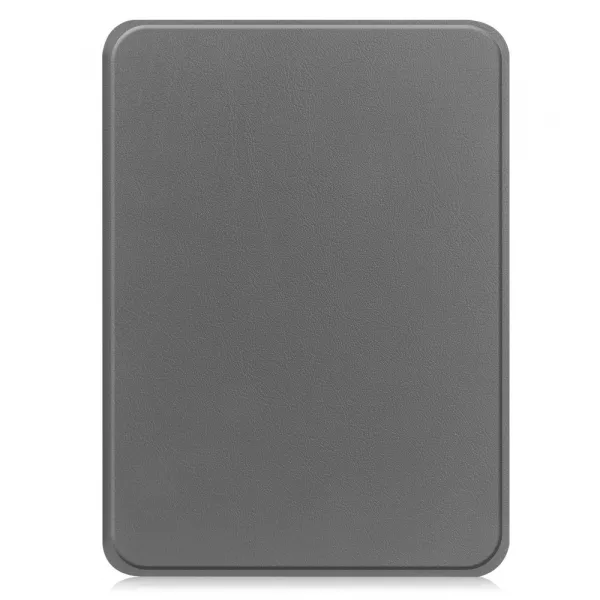 LEATHER Zaklápací kryt pre Amazon Kindle Paperwhite 2024 / Kindle Colorsoft Signature Edition šedý