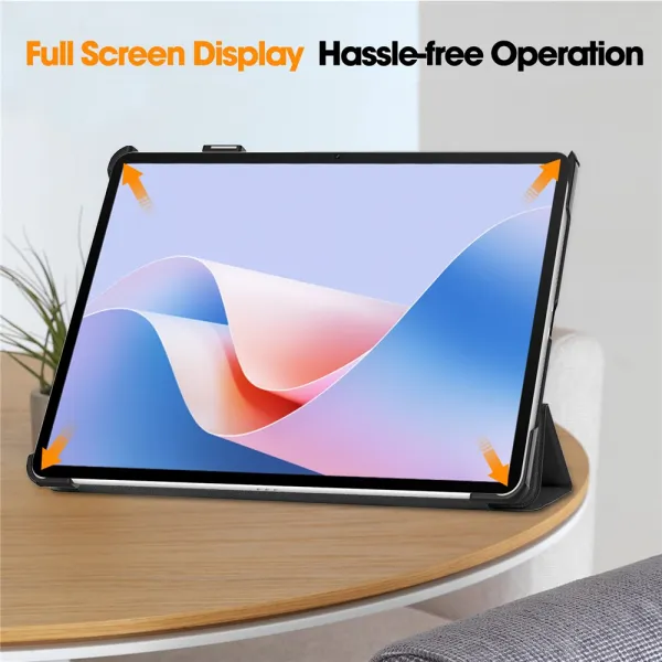 LEATHER Zaklápací kryt pre Huawei MatePad 11.5 S čierny