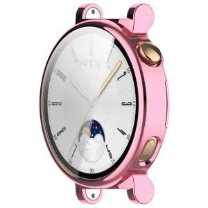 TPU FULL COVER Kryt pre Huawei Watch GT 4 41mm metalický ružový