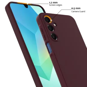 RUBBER MAGSAFE Silikónový kryt pre Samsung Galaxy A17 / A17 5G PLUM COLOR