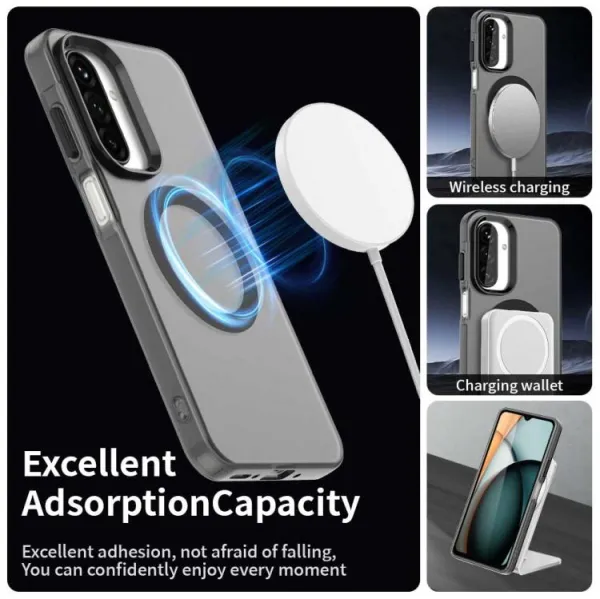 CANDY MAGSAFE Ochranný obal pre Samsung Galaxy A17 / A17 5G čierny