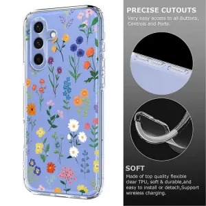 ART TPU Ochranný kryt pre Samsung Galaxy A17 / A17 5G DAISY