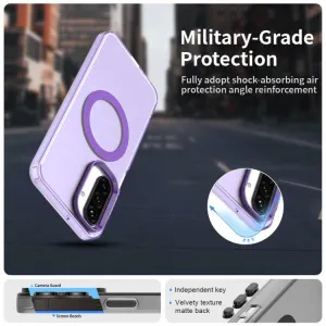 CANDY MAGSAFE Ochranný obal pre Samsung Galaxy A17 / A17 5G fialový