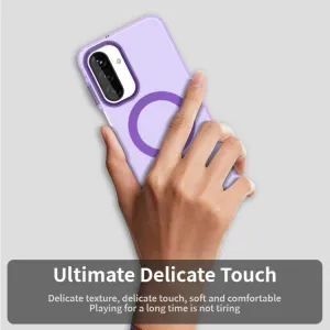 CANDY MAGSAFE Ochranný obal pre Samsung Galaxy A17 / A17 5G fialový