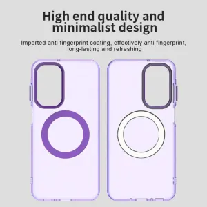 CANDY MAGSAFE Ochranný obal pre Samsung Galaxy A17 / A17 5G fialový