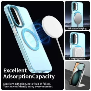 CANDY MAGSAFE Ochranný obal pre Samsung Galaxy A17 / A17 5G modrý