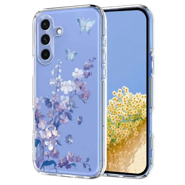 ART TPU Ochranný kryt pre Samsung Galaxy S25 FE VIOLET