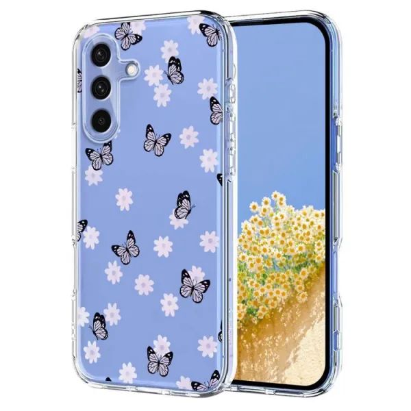 ART TPU Ochranný kryt pre Samsung Galaxy S25 FE LITTLE BUTTERFLY