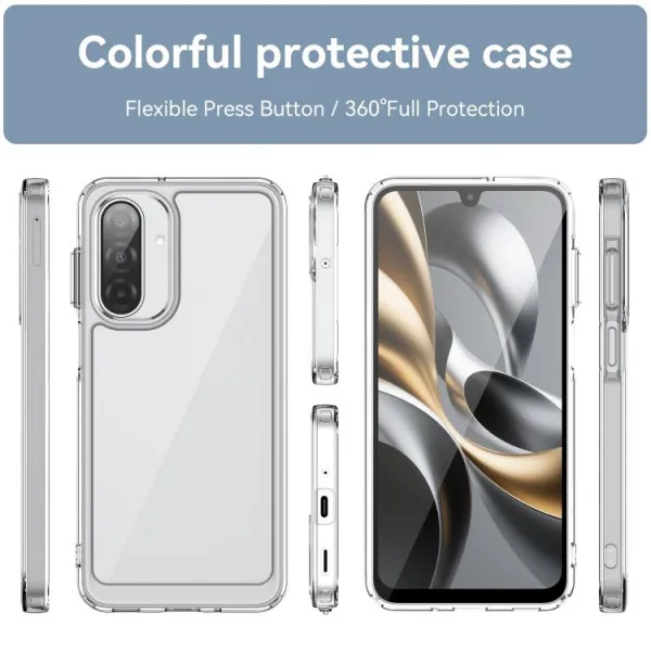 CRYSTAL Ochranný kryt pre Samsung Galaxy A17 / A17 5G priehľadný